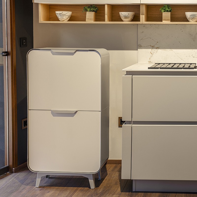 Trash and Recycling Bin Round 4x17 L | ARREGUI