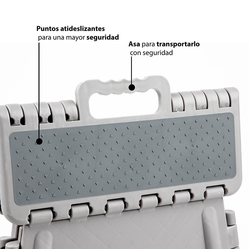 Sgabello pieghevole da 32 cm di altezza | ARREGUI