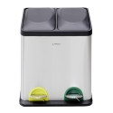 Step Bin Trash Cube 2x15 L (30 L) | ARREGUI
