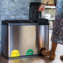 Cestino per rifiuti Step Bin 3x15 L (45 L) | ARREGUI