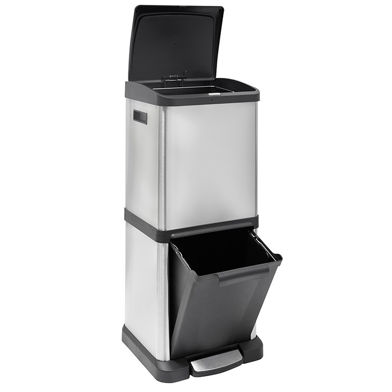 Cubo della spazzatura binaria 16+18L (34L) | ARREGUI