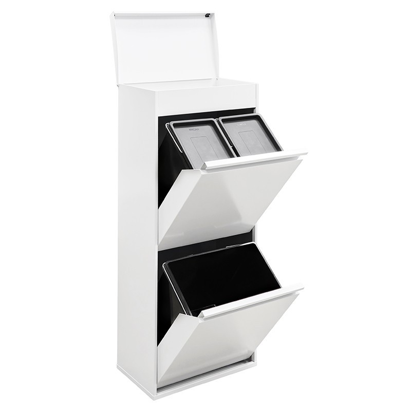Waste and Recycling Bin Top 11+11+23 L | ARREGUI