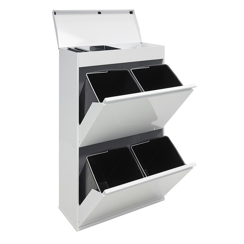 Trash and Recycling Bin Top 4x17 L | ARREGUI