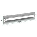 Stainless Steel Letterbox 33 cm | ARREGUI