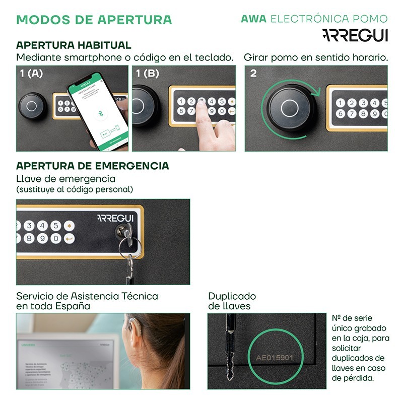 Overhead Safe AWA | ARREGUI