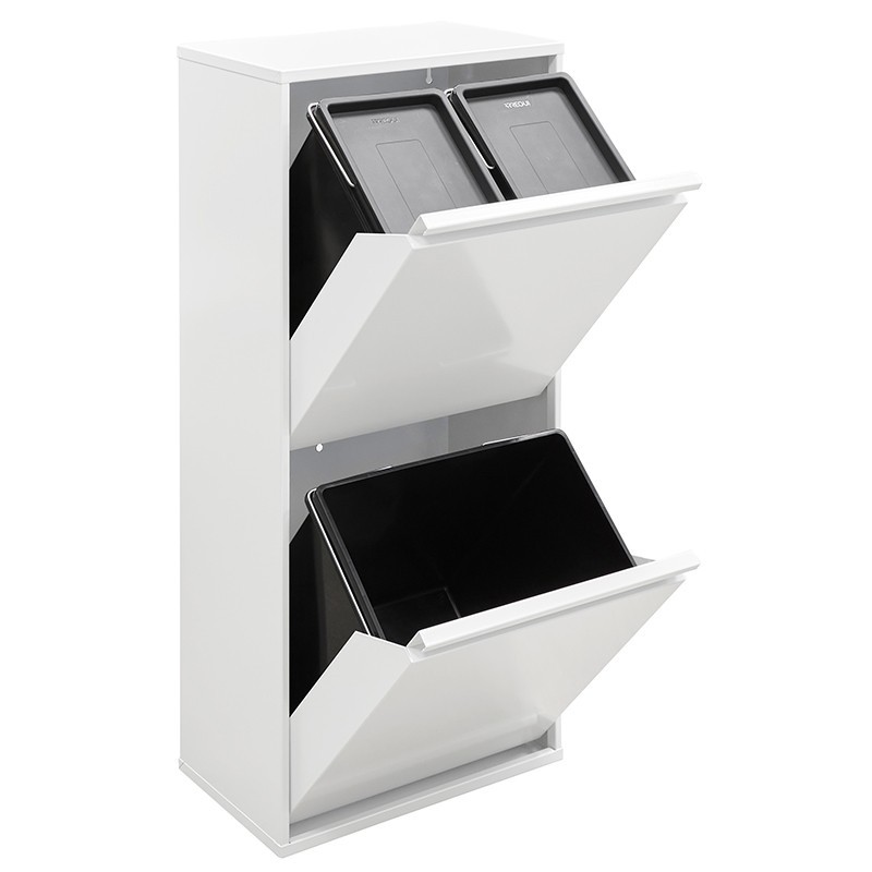 Basic Waste and Recycling Bin 11+11+23 L | ARREGUI