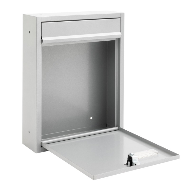 Look Community Mailbox Vertical Silver | ARREGUI