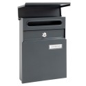 Linea Antracite Cassetta Postale Esterna Formato DIN A5 | ARREGUI
