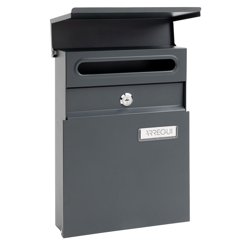 Linea Antracite Cassetta Postale Esterna Formato DIN A5 | ARREGUI