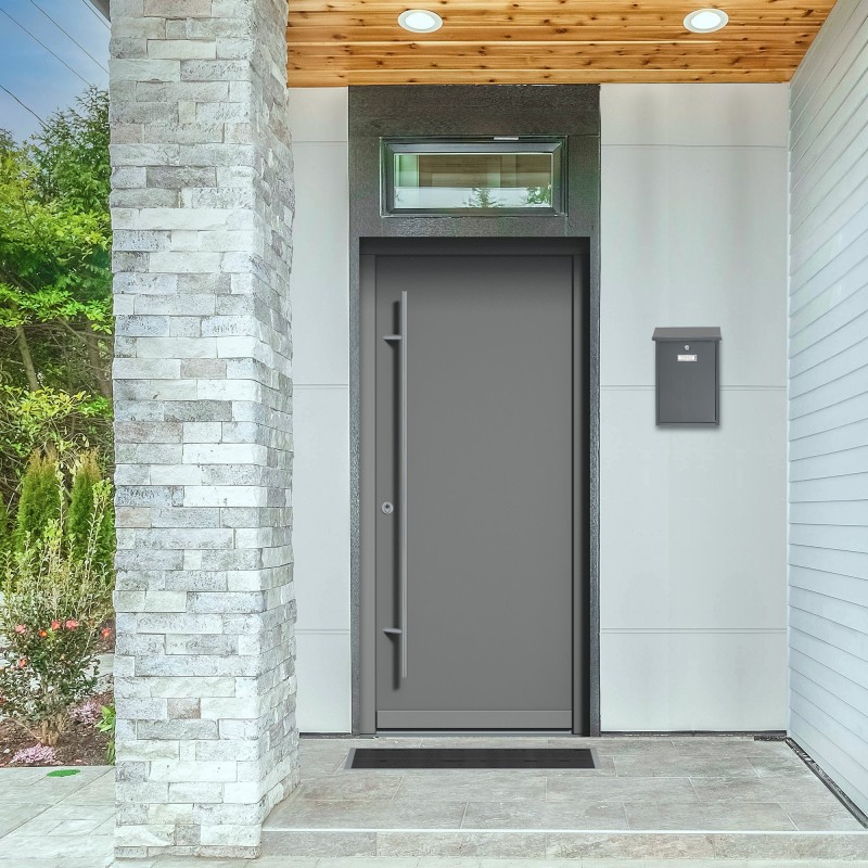 Premium Anthracite Outdoor Mailbox Size DIN A4 | ARREGUI