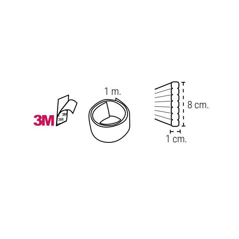 Profilo Protettivo per Bordi in Rotolo Multiuso | ARREGUI