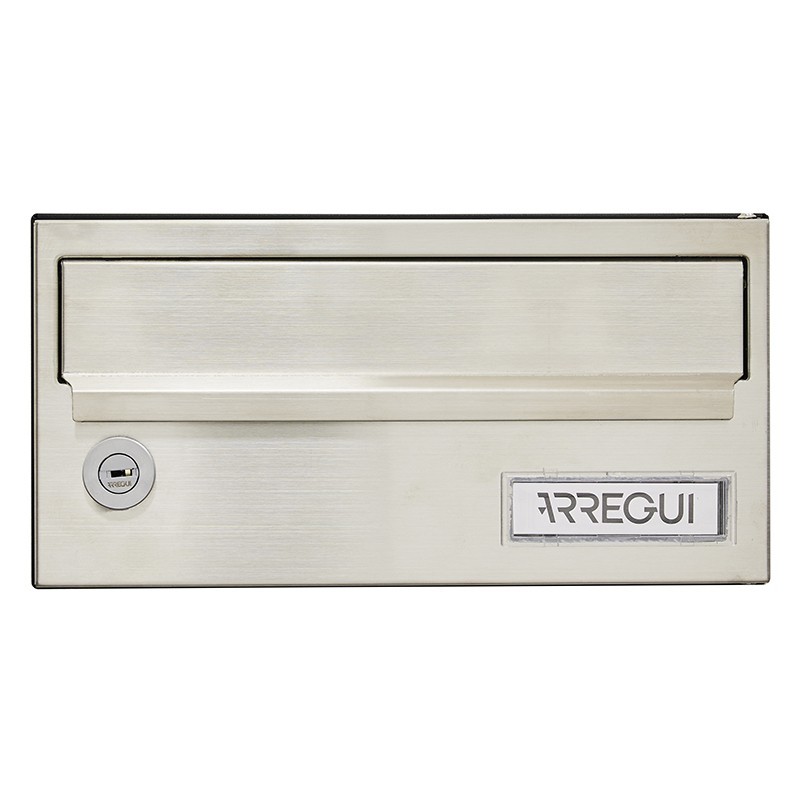 Slim 120x240x250 mm Corpo Nero, Frontale Inox | ARREGUI