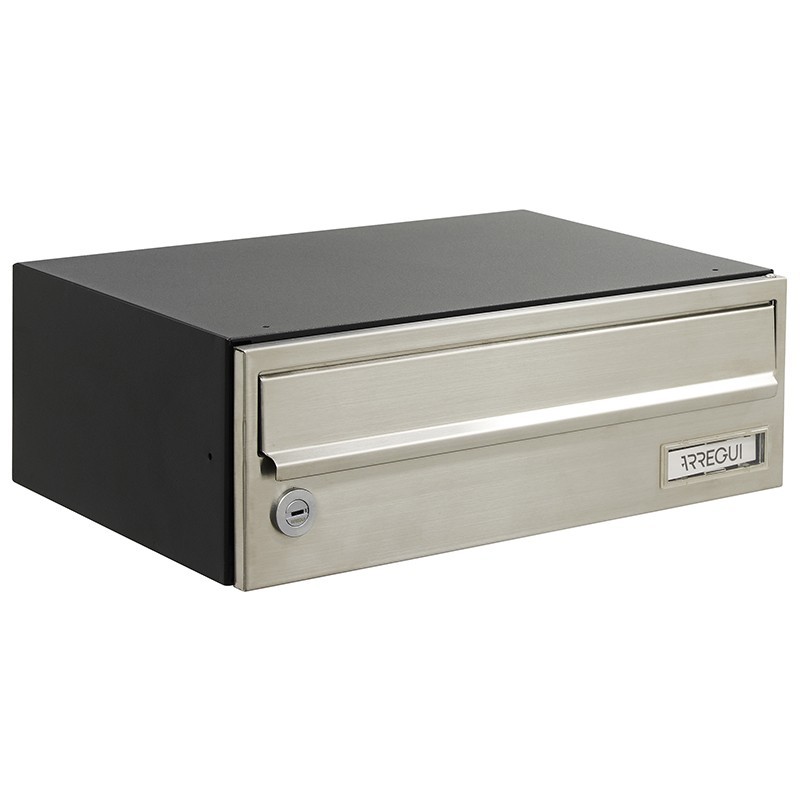 Slim 120x345x250 mm Black Body, Stainless Front | ARREGUI