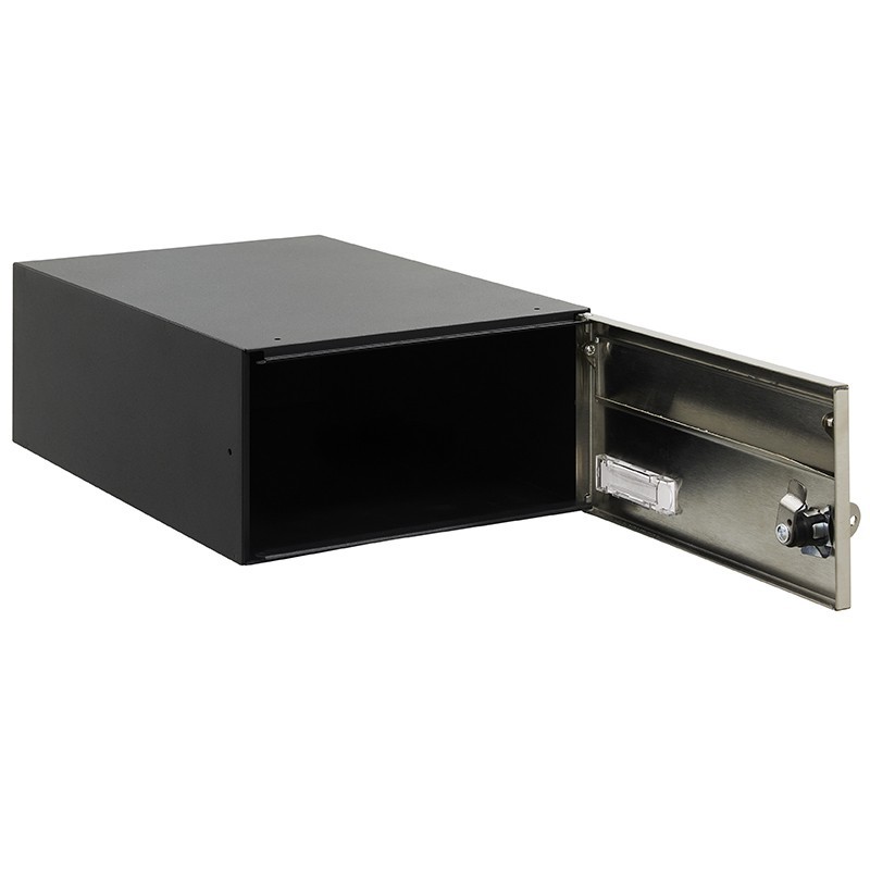 Slim 120x240x350 mm Black Body, Stainless Front | ARREGUI