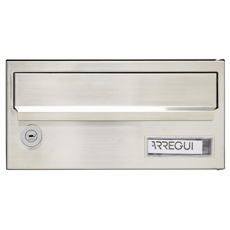 Slim 120x240x350 mm Black Body, Stainless Front | ARREGUI