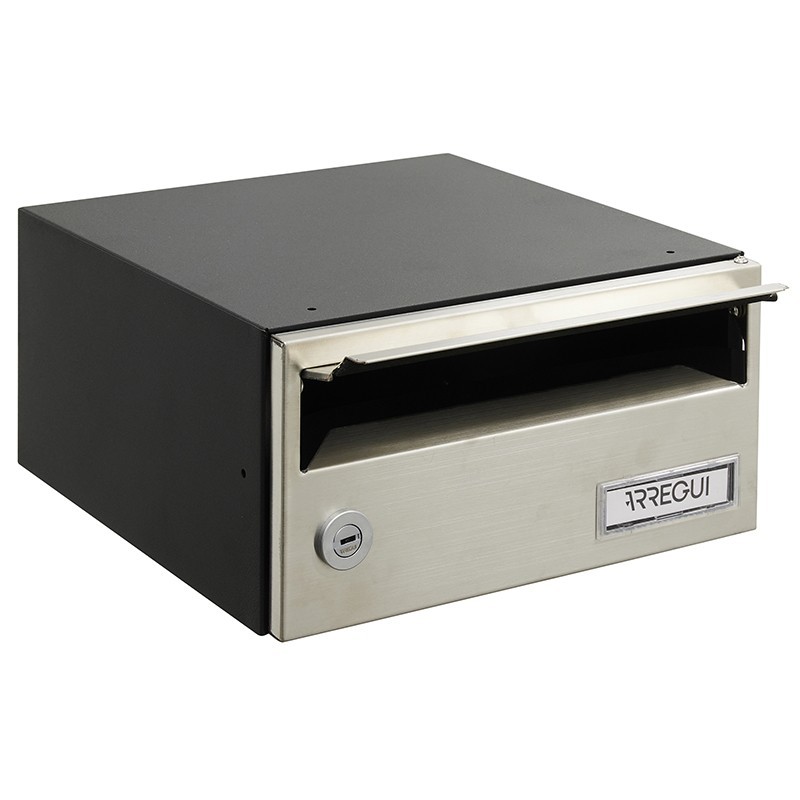 Slim 120x240x250 mm Corpo Nero, Frontale Inox | ARREGUI