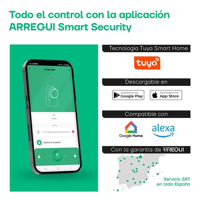 Smart Lock Spin | ARREGUI
