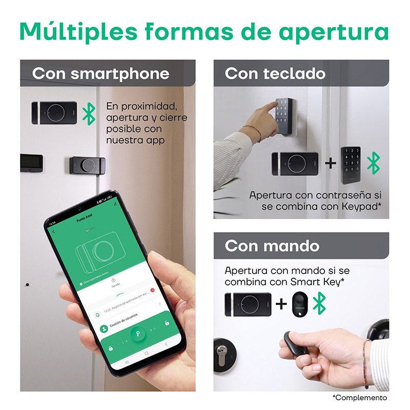 Cerrojo Invisible Intelligente Spin Up | ARREGUI