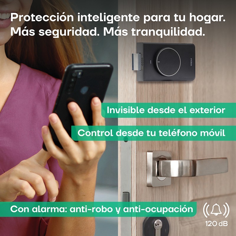 Cerrojo Invisible Intelligente Spin Up | ARREGUI