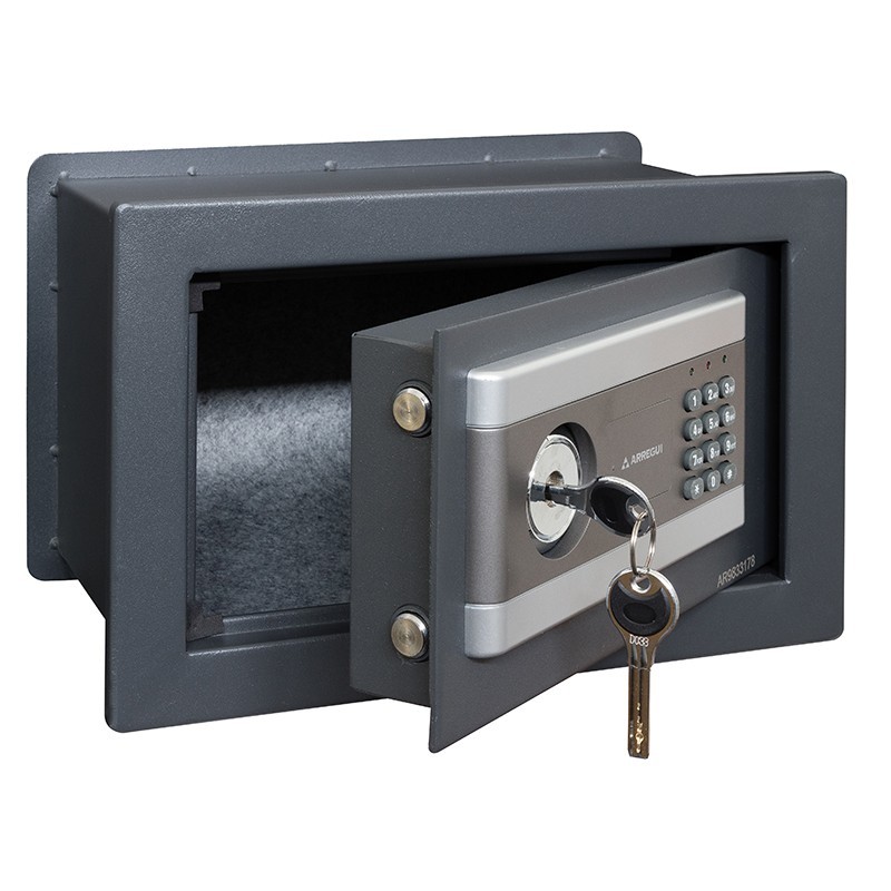 Recessed Electronic Safe Stylo+Key | ARREGUI