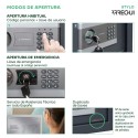 Recessed Electronic Safe Stylo+Key | ARREGUI