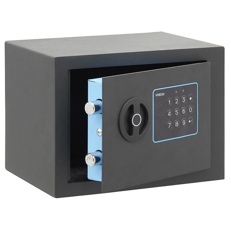 Surface-Mounted Blue Electronic Safe | ARREGUI