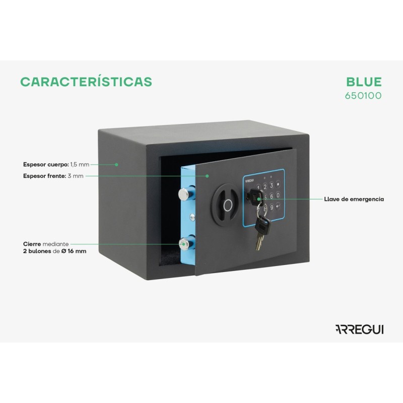 Cassaforte a muro Blue Elettronica | ARREGUI