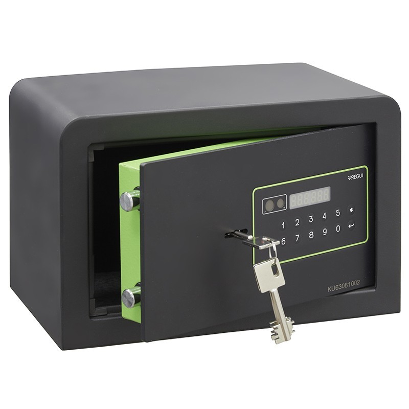 Surface-Mounted Black Electronic+Key Safe | ARREGUI