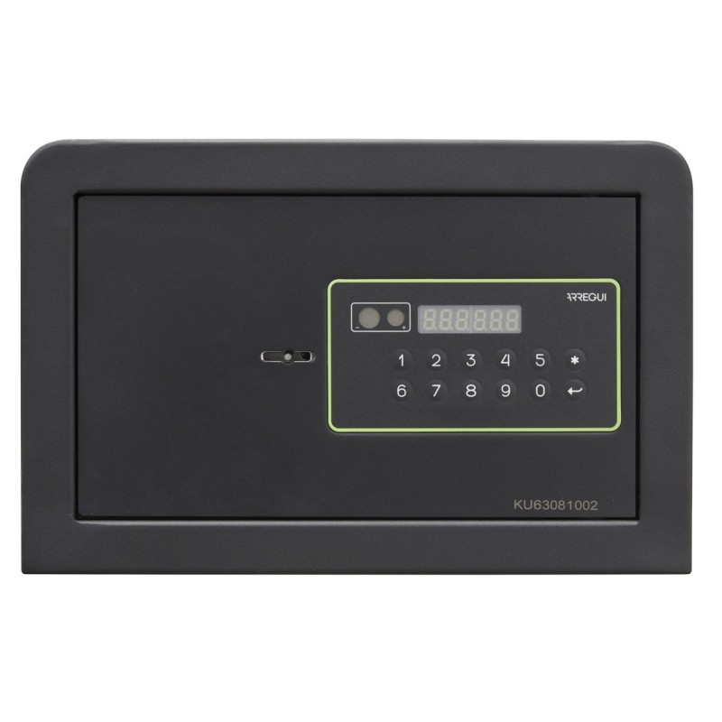 Surface-Mounted Black Electronic+Key Safe | ARREGUI