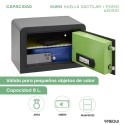 Kuro Fingerprint Overhead Safe | ARREGUI