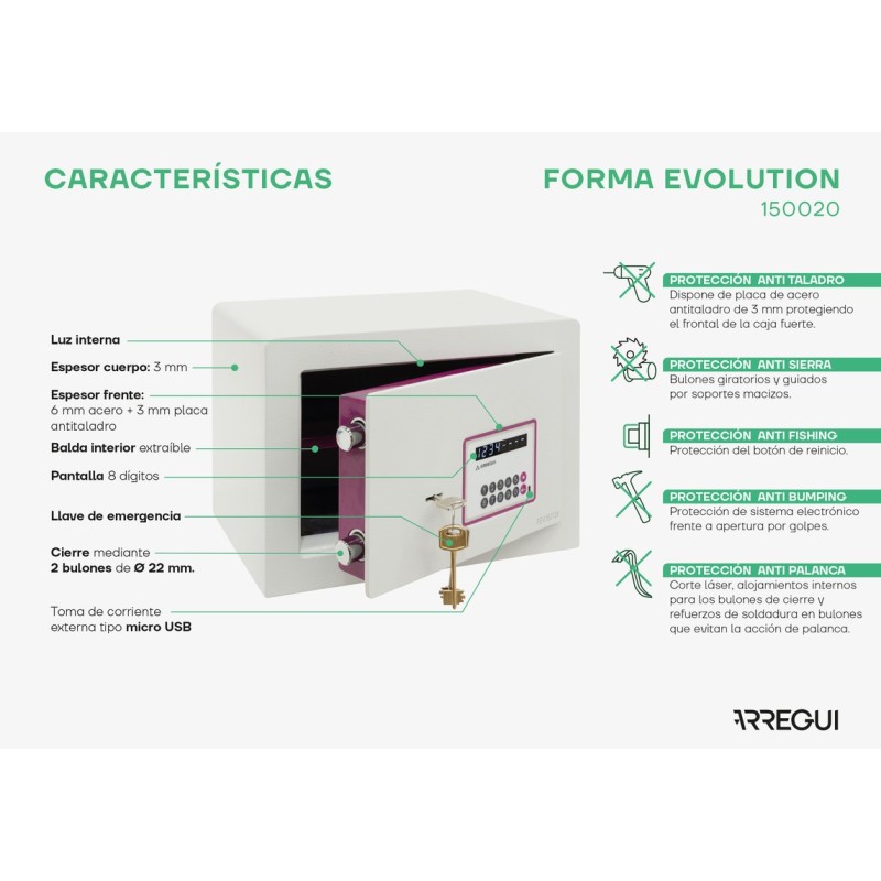 Cassa Forte da Incasso Evolution | ARREGUI