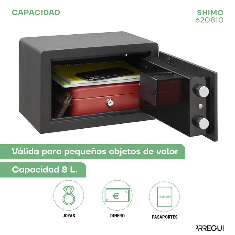 Cassetta di Sicurezza a Soffitto Shimo Fingerprint | ARREGUI