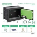 Built-In Safe Kuro Electronic+Key | ARREGUI
