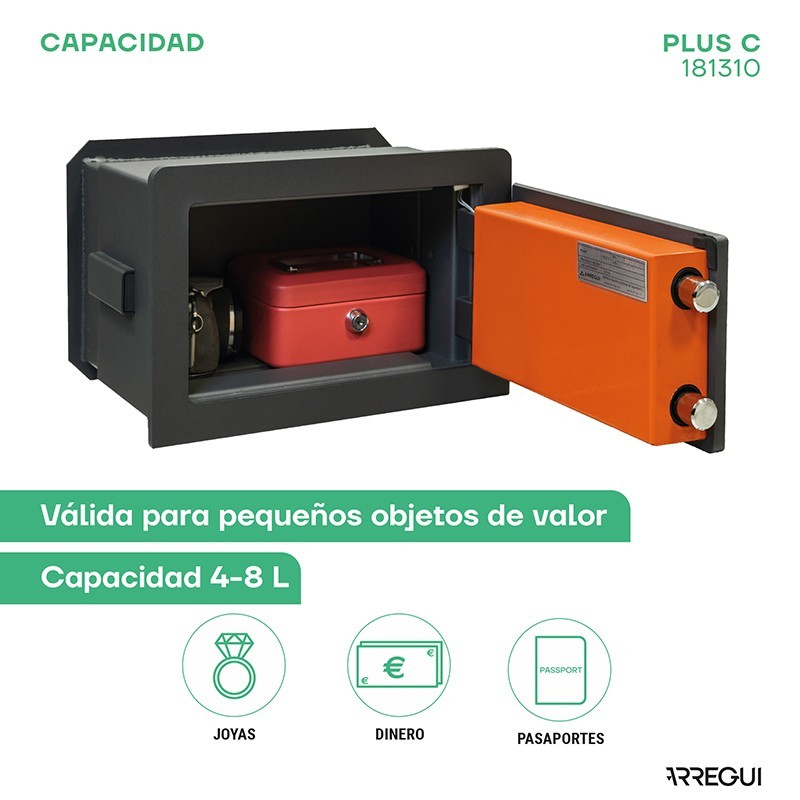 Recessed Safe Plus C Key | ARREGUI