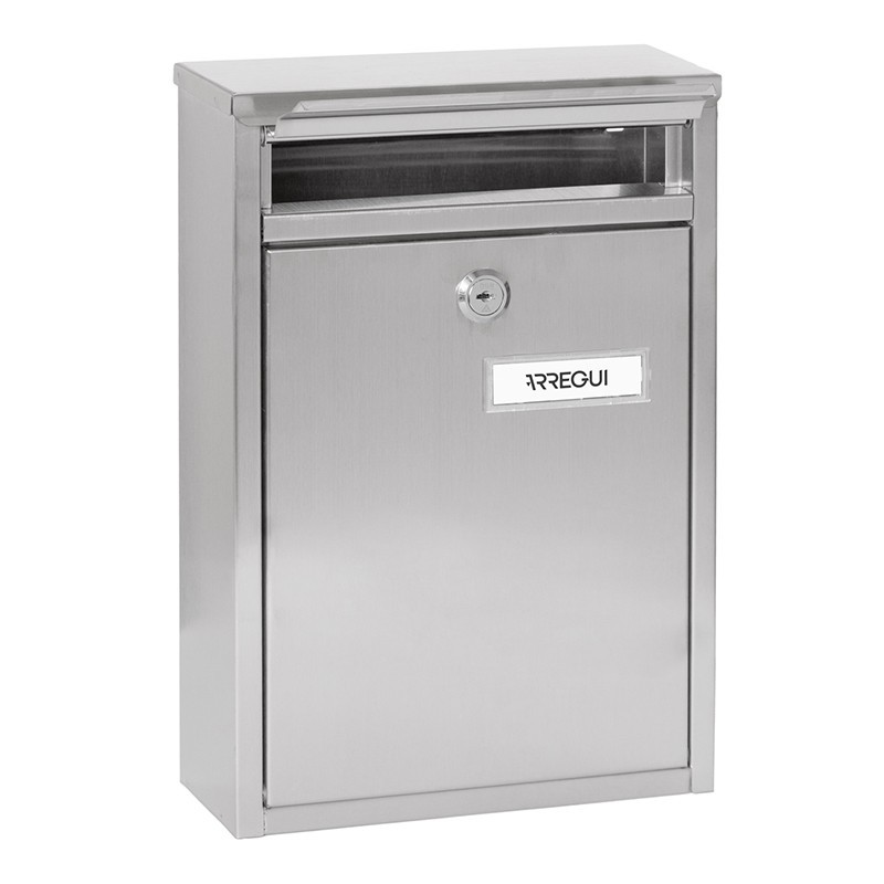 Zaguán Inox Exterior Mailbox Size DIN A5 | ARREGUI