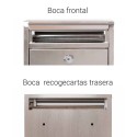 Zaguán Inox Buca Esterna Formato DIN A5 | ARREGUI