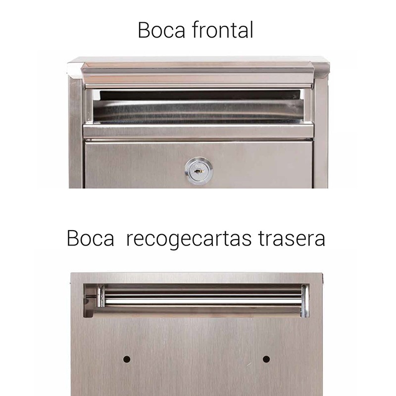 Zaguán Inox Buca Esterna Formato DIN A5 | ARREGUI