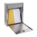 Tell Inox Outdoor Mailbox Size DIN A4 | ARREGUI