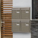 Dime Inox Cassetta Postale Esterna Formato DIN A4 | ARREGUI