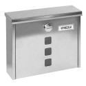 Chance Stainless Steel Outdoor Mailbox Size DIN A4 | ARREGUI