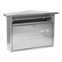 Stainless Steel Outdoor Mailbox Size DIN A4 | ARREGUI